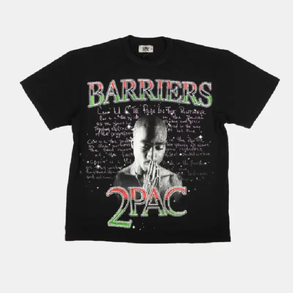 Barriers BLACK 2PAC Short Sleeve T Shirt (4)
